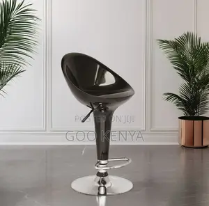 Home Bar Stool; High-End Adjustable Bar Stool With Stable Star Base