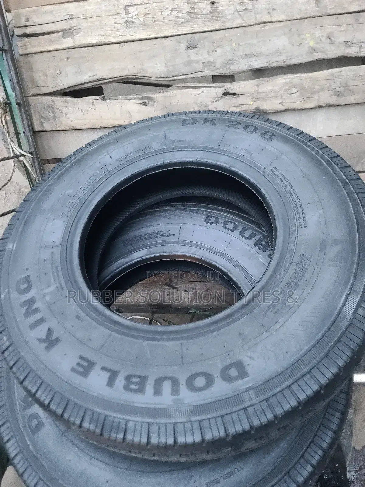 7.00 R15 Doubleking Tyres Dk208 L/T 10pr