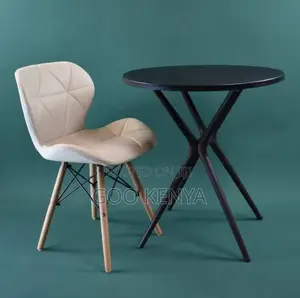 Home Chair; Nordic Modern Leather Dining Chair for Coffee and Dining