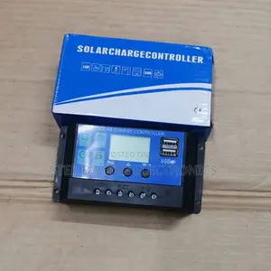 Dual Usb 12v 24v Solar Charge Controller Regulator With LCD Screen