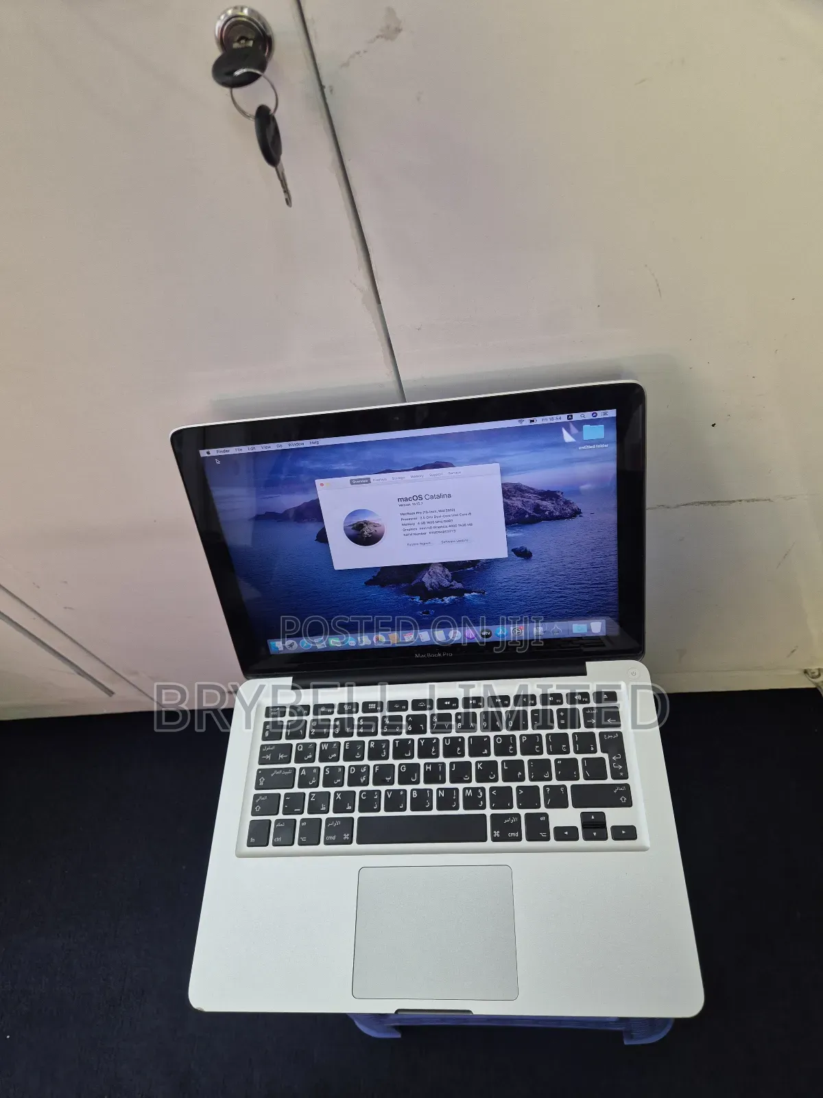 Laptop Apple MacBook Pro 2012 4GB Intel Core I5 SSD 256GB