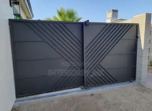 Fabricated Sliding Gate With Heavy Frame