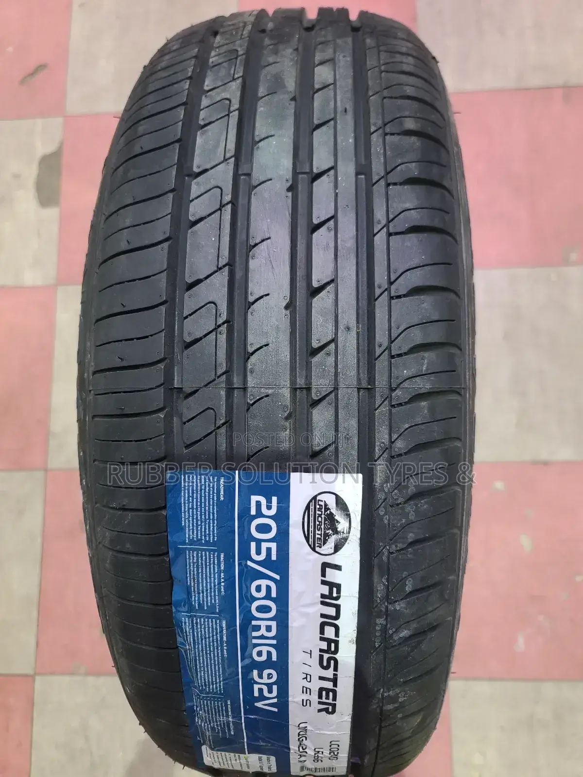 205 /60 R16 Lancaster 92v Tyres Made in Thailand