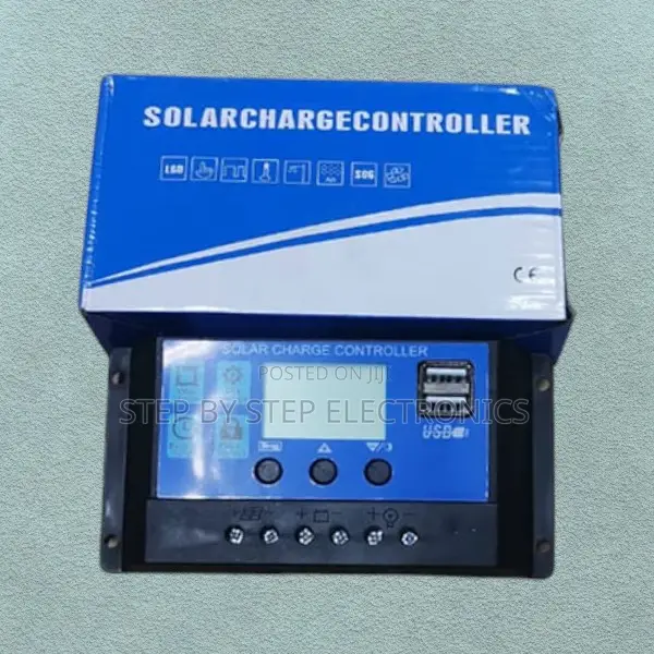 12v 24v 30a Intelligent Solar Charge Regulator With LCD and Usb Output