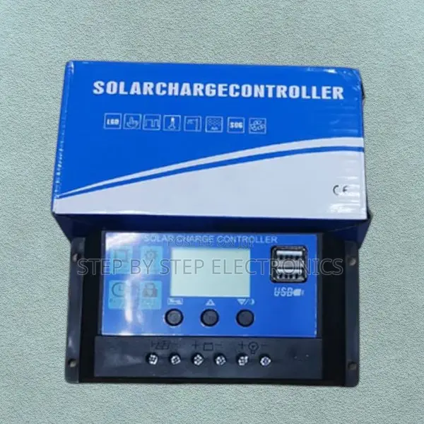 Dual Usb Intelligent Solar Charge Controller 12v/24v 30a Digital Type