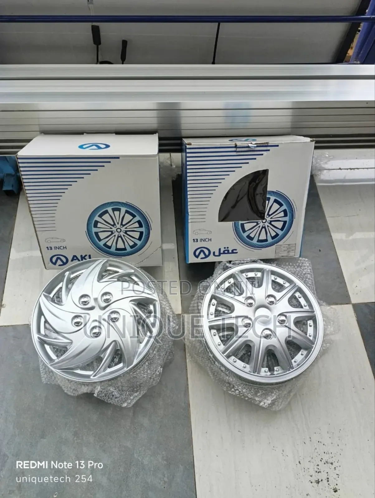 Universal 13 Inch Wheel Covers/ Hub Caps 4pcs