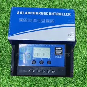 Industrial Grade 30a LCD Solar Charge Controller Dual Usb Ports