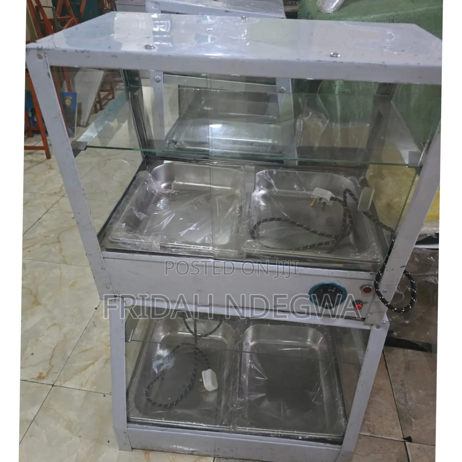Double Insert Chips /Food Warmer