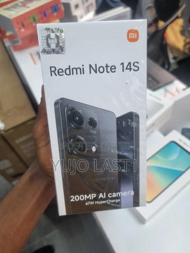 New Xiaomi Redmi Note 14S 256 GB Black - thumbnail 3