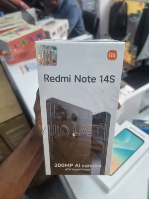 New Xiaomi Redmi Note 14S 256 GB Black