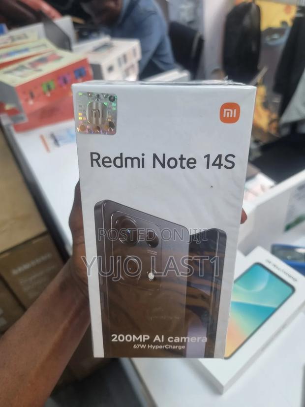 New Xiaomi Redmi Note 14S 256 GB Black - thumbnail 4