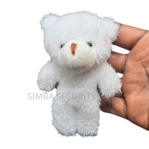 Cute Mini Teddy Bear Keyholder White Pendant Keychain Ladies Gift Toy - thumbnail 6