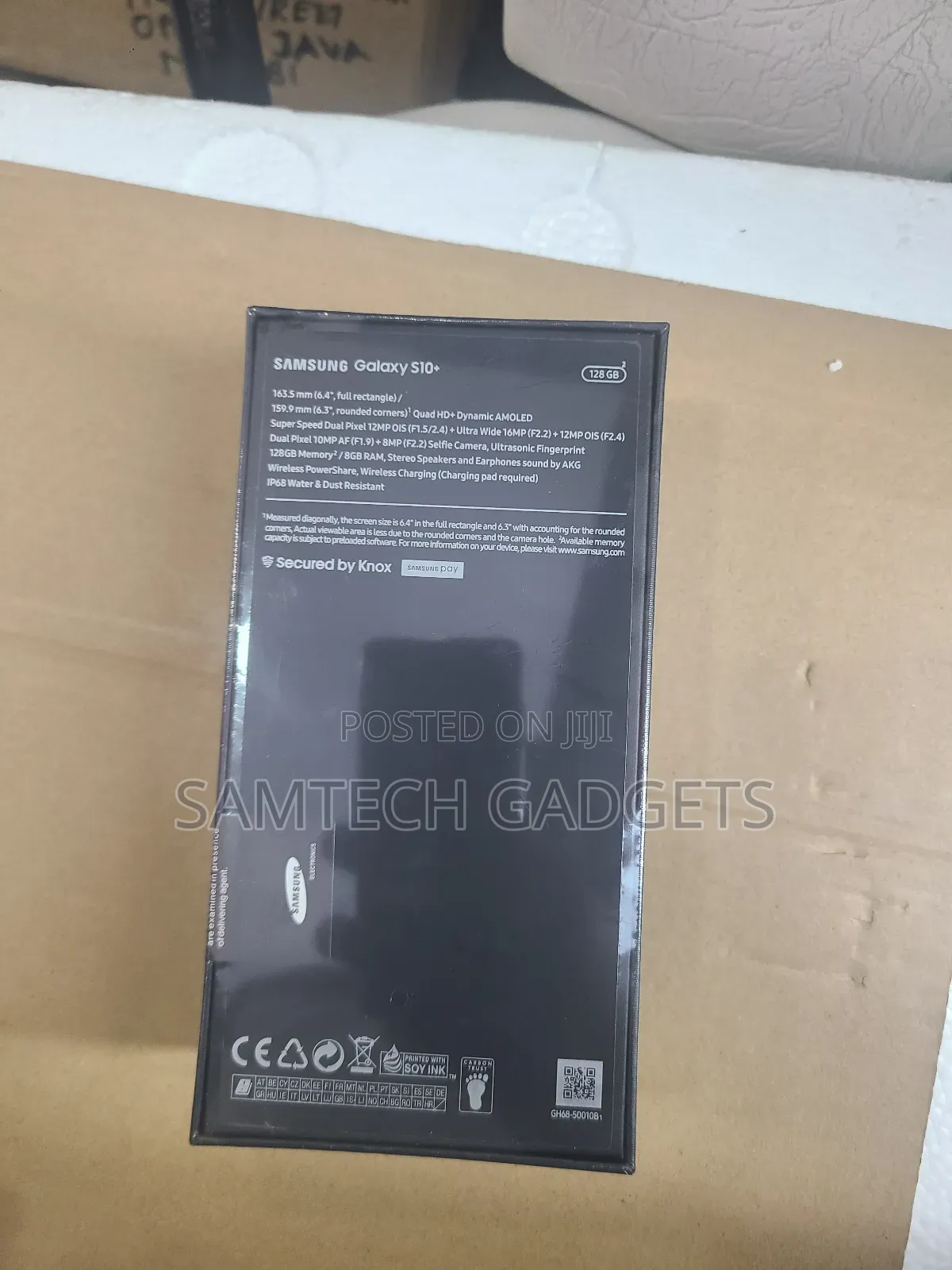 New Samsung Galaxy S10 Plus 128 GB Silver