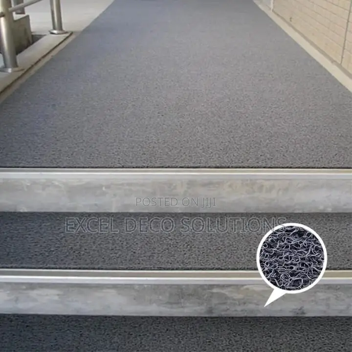 Commercial-Grade PVC Coil Mat – Built for High-Traffic Areas
