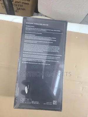 New Samsung Galaxy S20 Ultra 5G 256 GB Silver