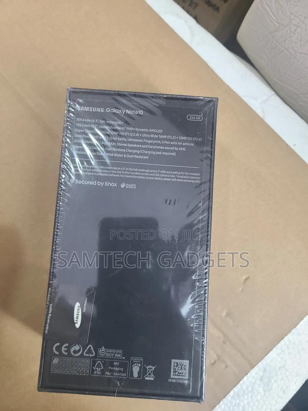 New Samsung Galaxy Note 10 5G 256 GB Silver - thumbnail 4