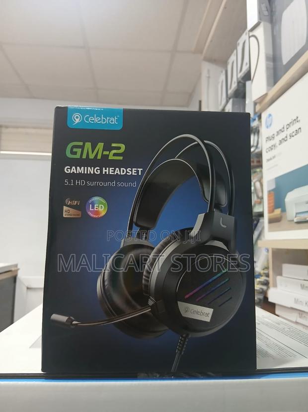 Celebrat Gm-2 Wired Gaming Headset - thumbnail 3
