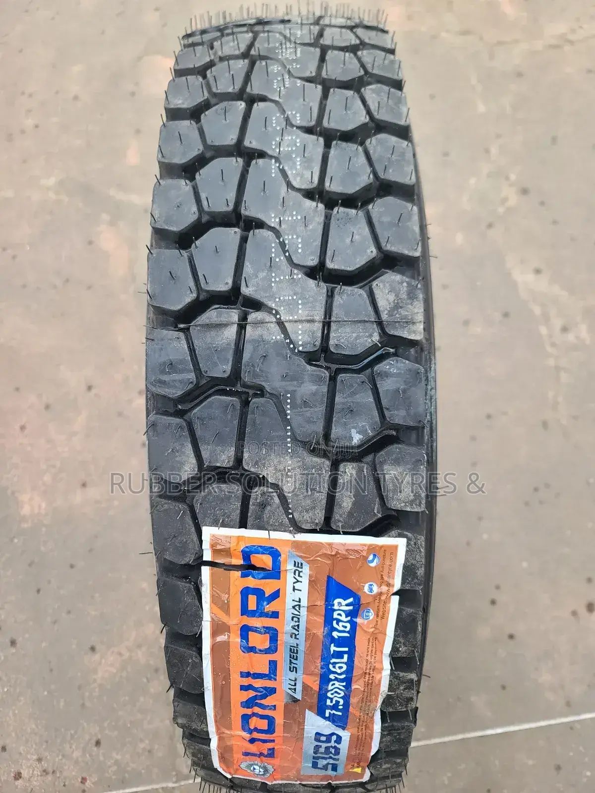 7.50 R16 Lionlord Tyres Lt 16pr Diff