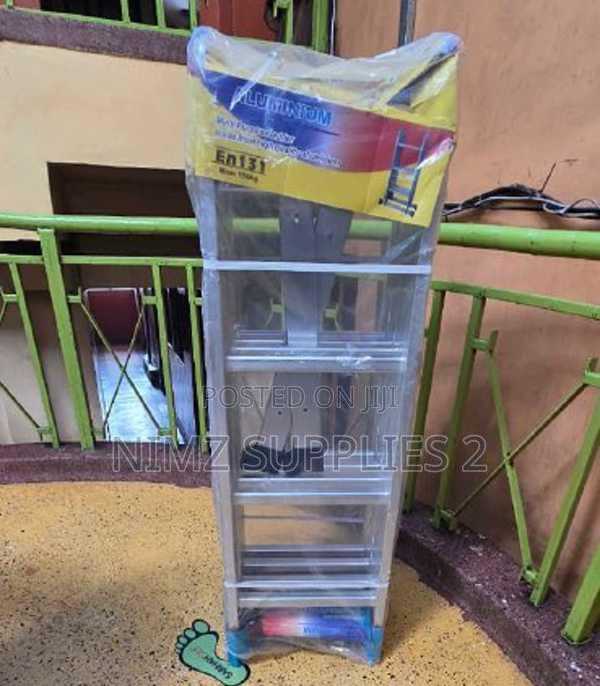 Aluminum Ladders 4steps by 3 Meters (3.7m) - main view