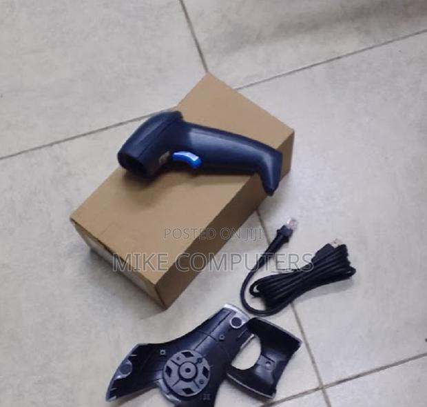 Automatic Pos Barcode Scanner With Stand Usb Wired Plug-N- Play Design - main view