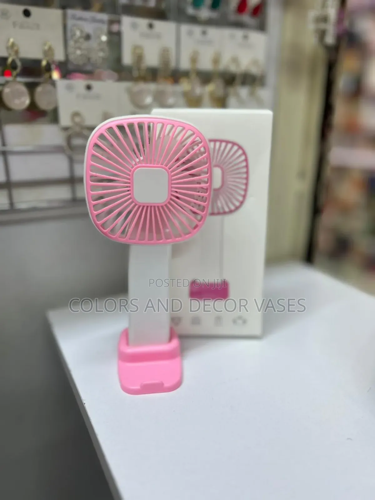 Pink Portable Fans