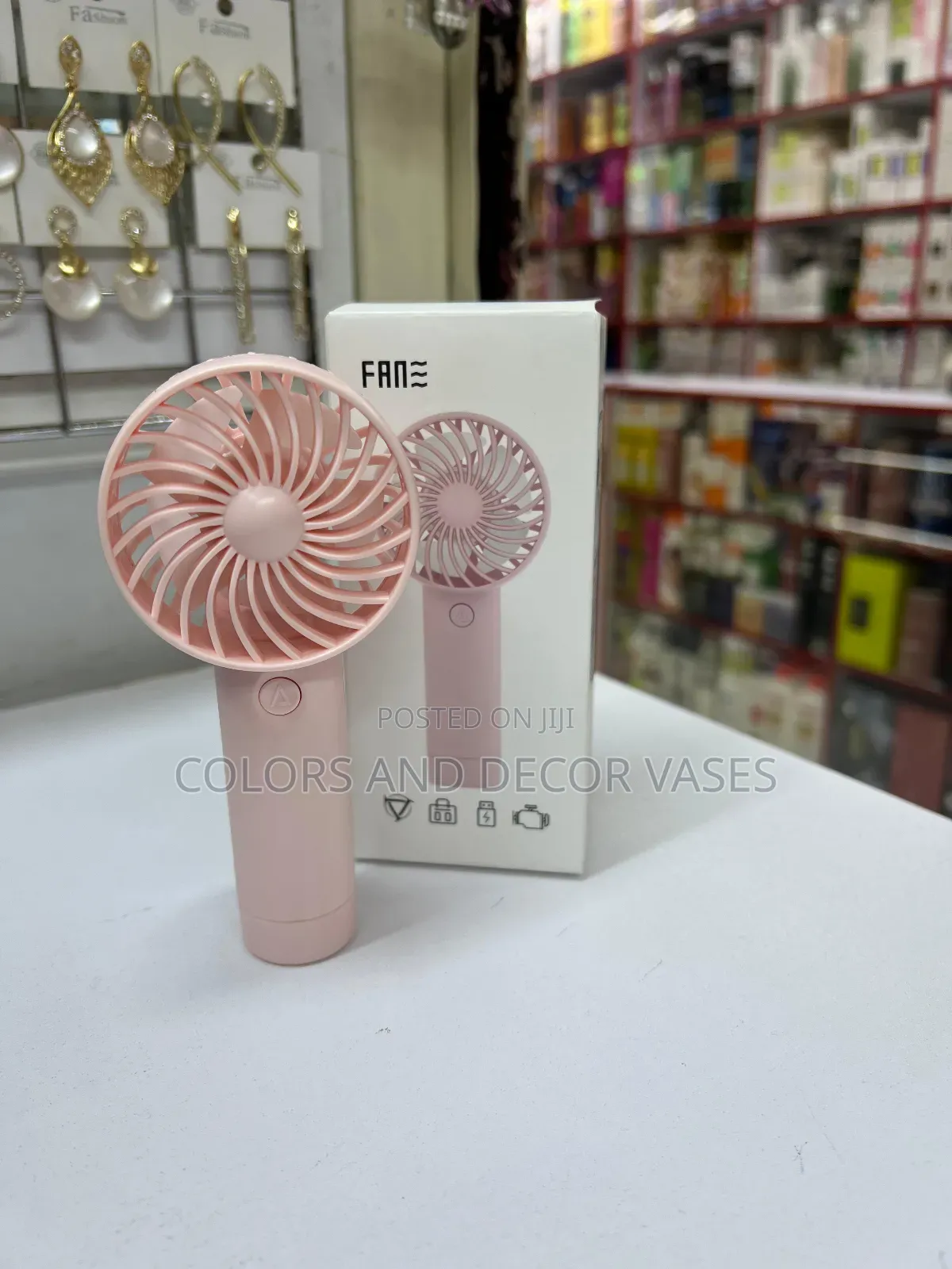 Pink Portable Fans