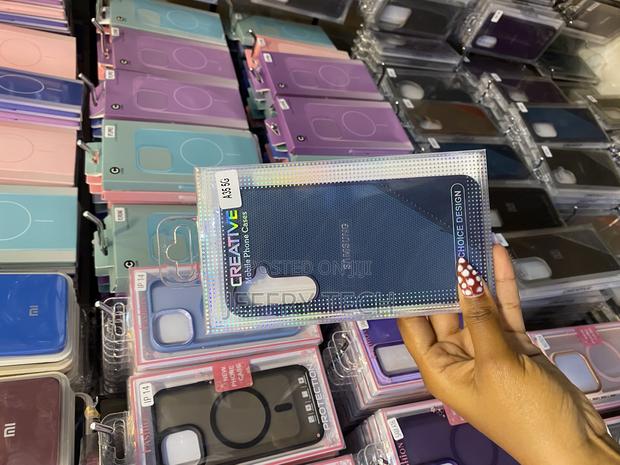 Safibex Leather Back Cover for Samsung Galaxy A55 5g - main view