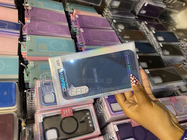 Safibex Leather Back Cover for Samsung Galaxy A55 5g - thumbnail 3