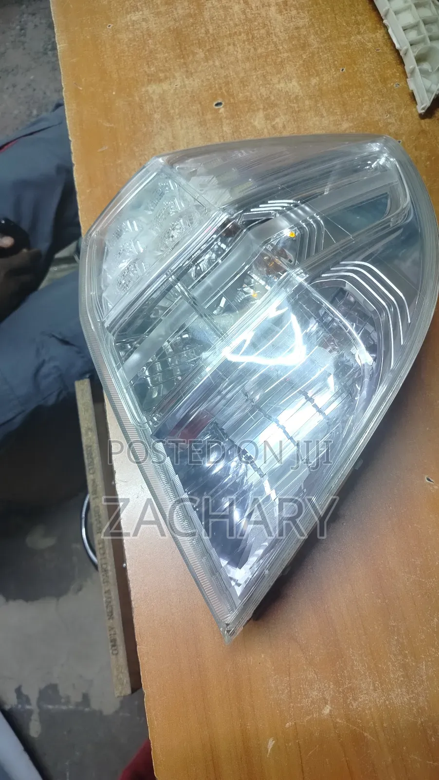 Honda Fit 2013 Taillight RHS Clear