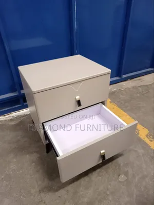 Modern 2-Drawer Bedside Cabinet – Elegant Functional Design