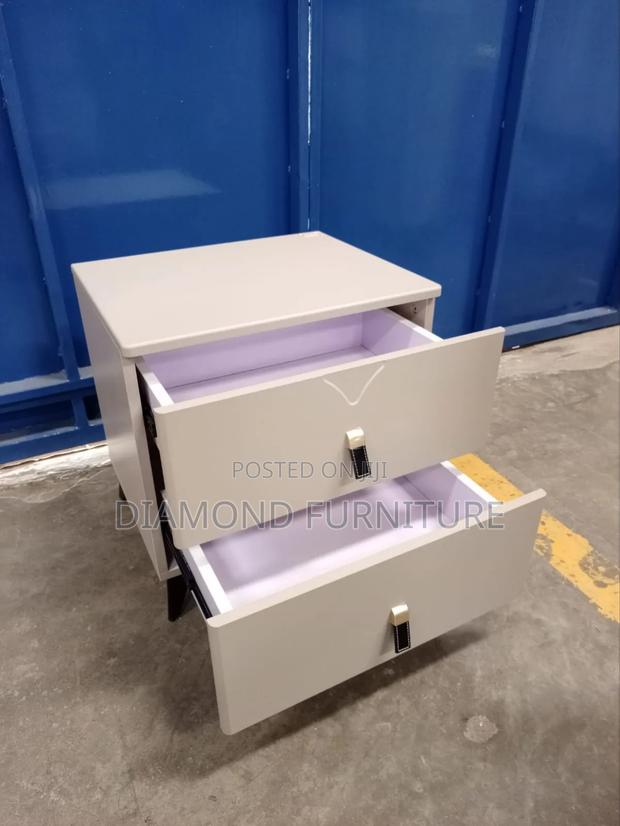 Modern 2-Drawer Bedside Cabinet – Elegant Functional Design - thumbnail 2