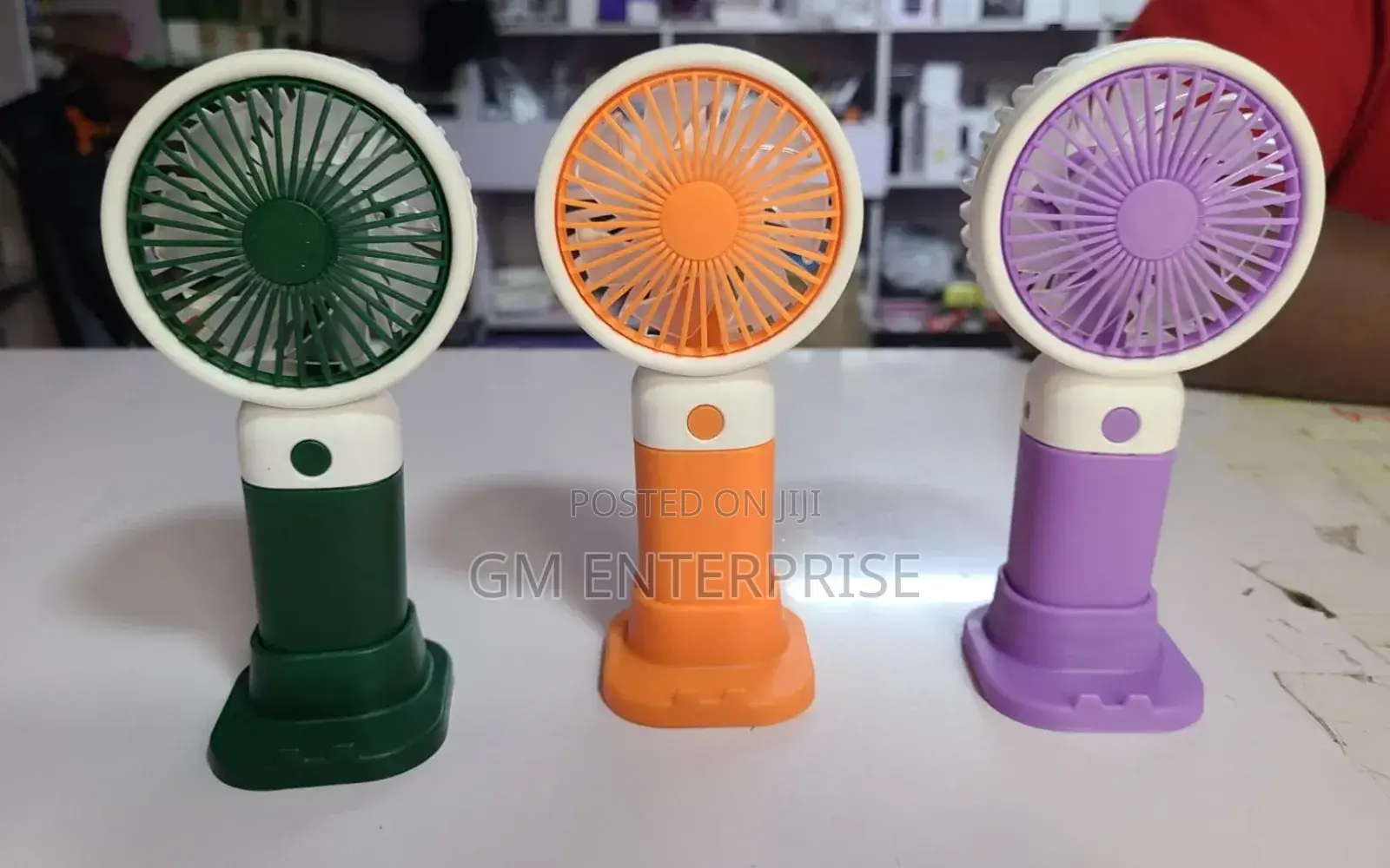 Portable Cartoon Fruit Mini Handheld Fan