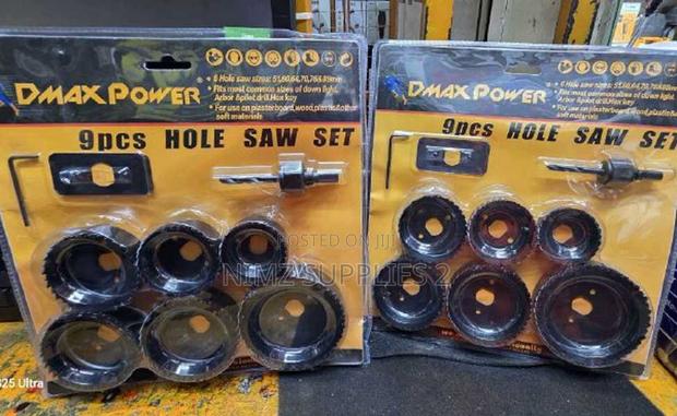 9pcs Wood Hole Saw Set