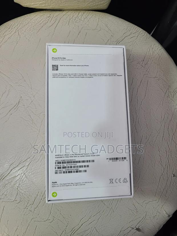 New Apple iPhone 15 Pro Max 512 GB Silver - thumbnail 4