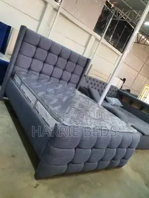 5by 6 Chesterlised Modern New Bed Available