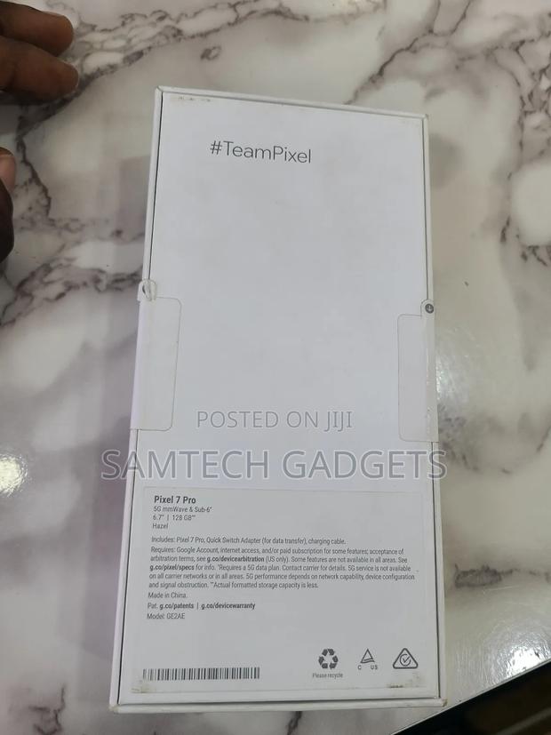 New Google Pixel 7 Pro 128 GB Gold - thumbnail 3
