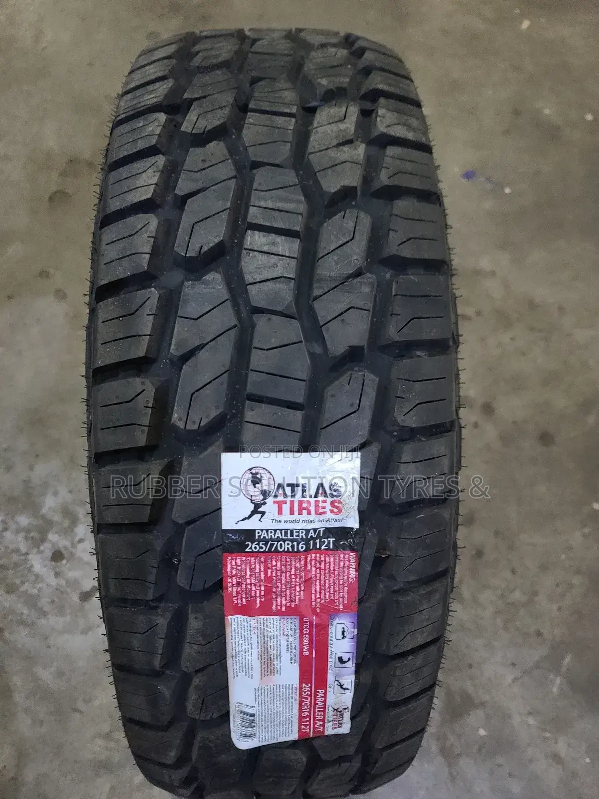 265/70r16 At Atlas Tires [Made In Thailand]