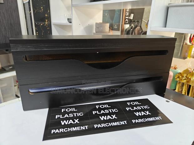 2in1 Bamboo Wrap Dispenser With Cutter - thumbnail 3