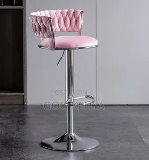 Home Counter Stool; Adjustable Counter Bar Chair With Swivel Function