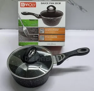 20cm Baroly German Brand Heavy Granite Sauce Pans + Lid