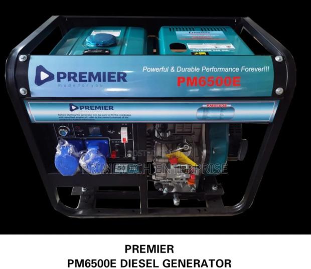 Premier Open Diesel Generator 8.5kva - main view