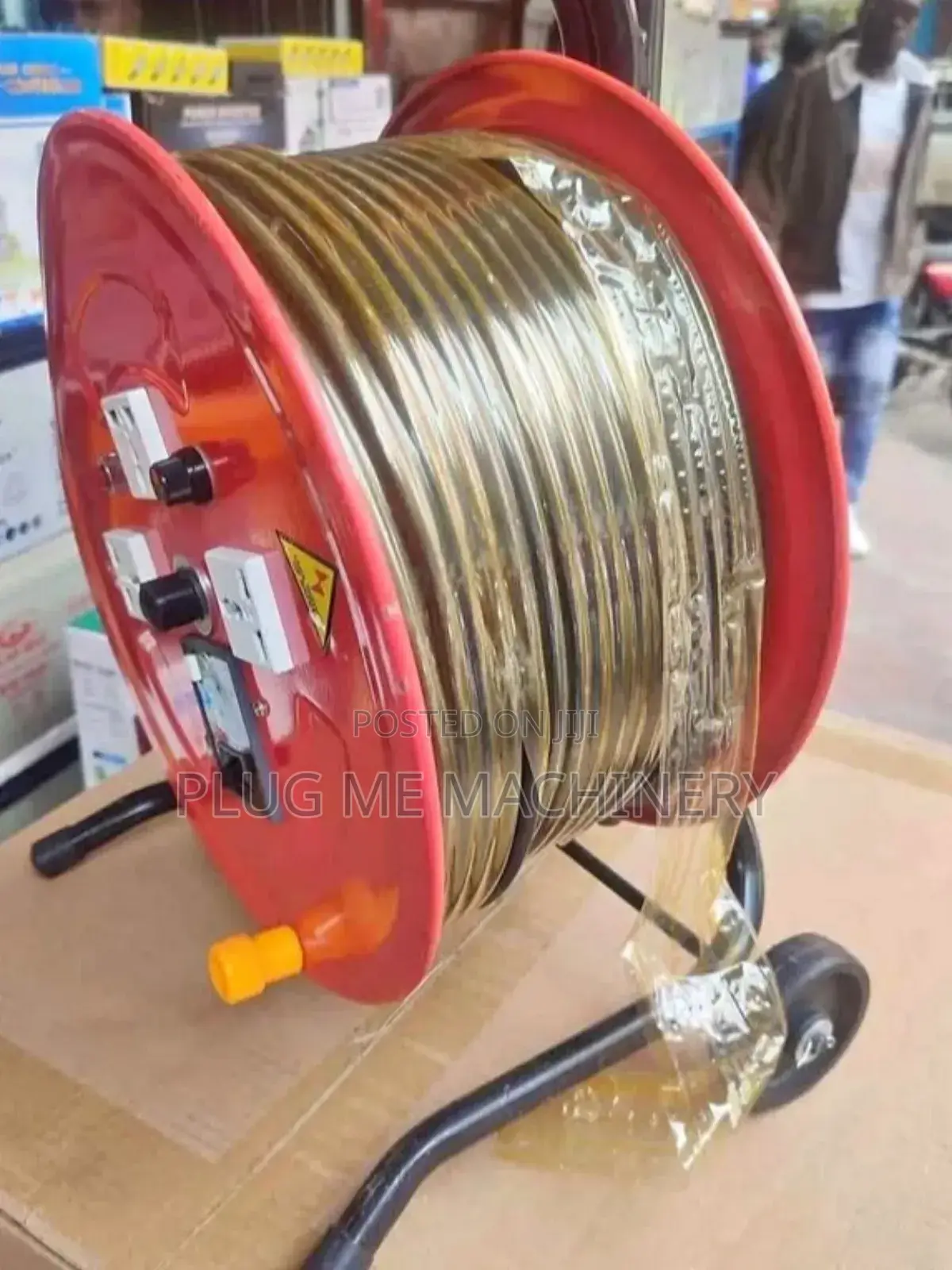 Extension Cable Reel 50m/Durable Extension Cable Reel