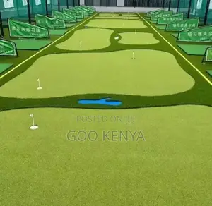 Home Outdoor Carpet; Heavy-Duty Waterproof Green Artificial Grass