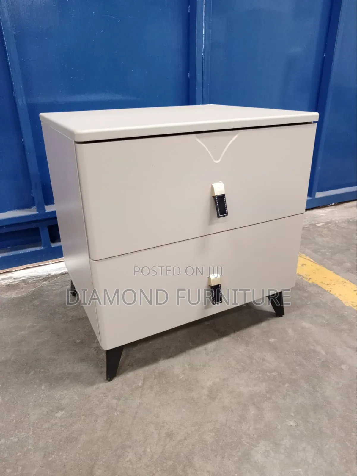 Modern 2-Drawer Bedside Cabinet – Elegant Functional Design