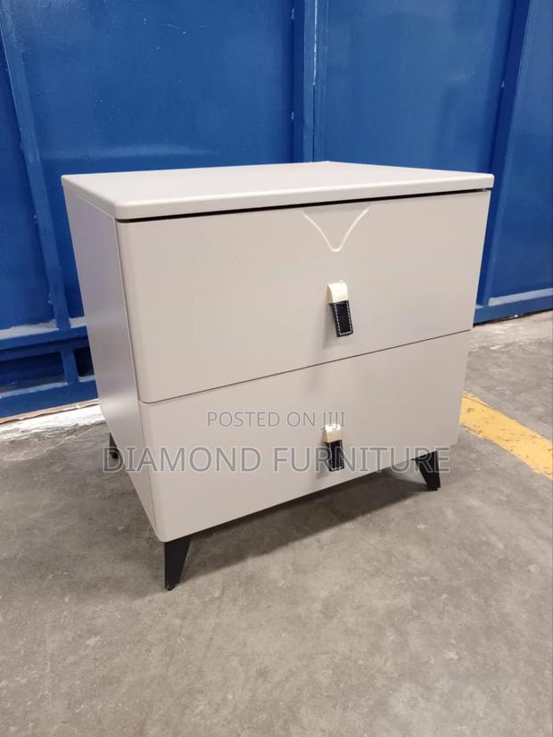 Modern 2-Drawer Bedside Cabinet – Elegant Functional Design - thumbnail 4