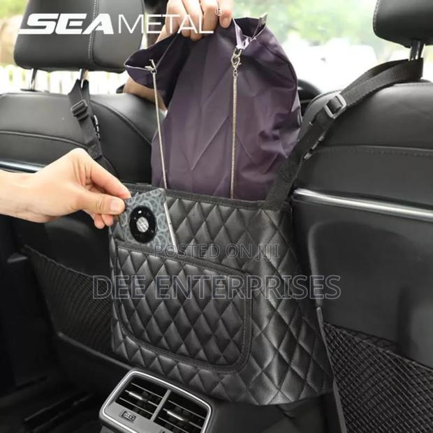 High Quality Pu Leather Car in Between Seat Organizer