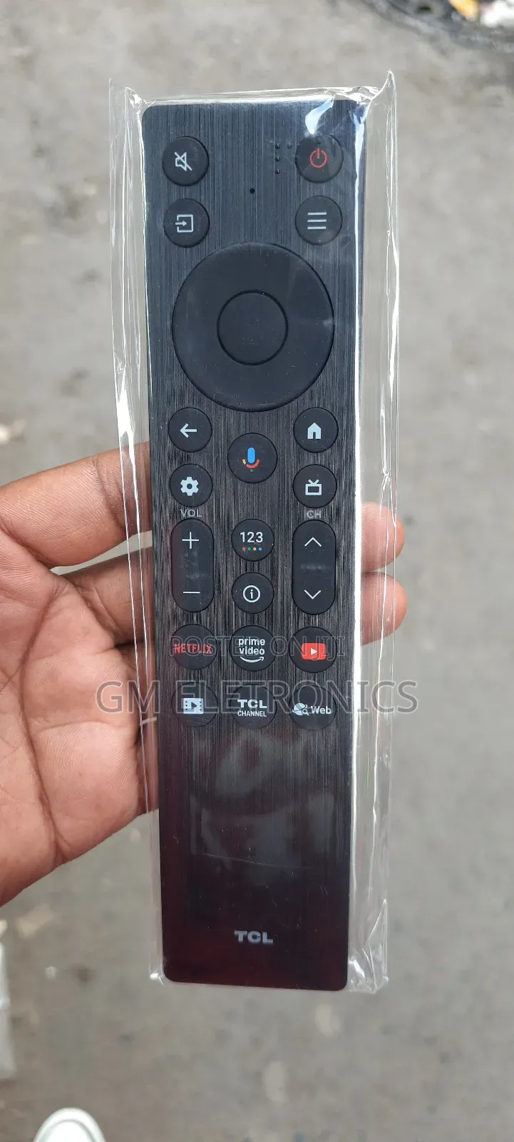 TCL Rc923a Fmb1 Google Tv Remote Control Free Batteries.