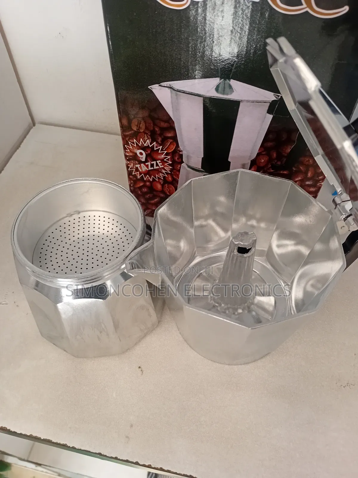 Aluminium Coffee Maker