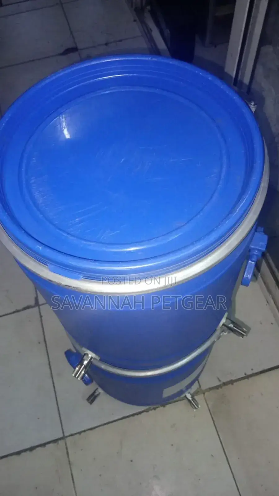 Automatic Pig Piglet Waterer Nipple Drinkers Portable 40l Container