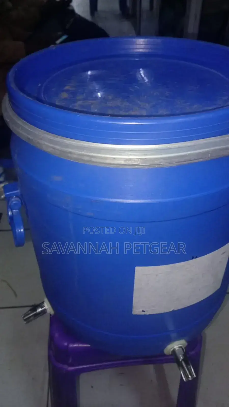 Automatic Pig Piglet Waterer Nipple Drinkers Portable 40l Container